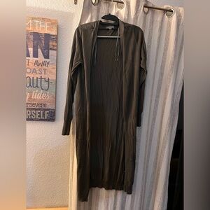 Joseph A Olive Knit Cardigan